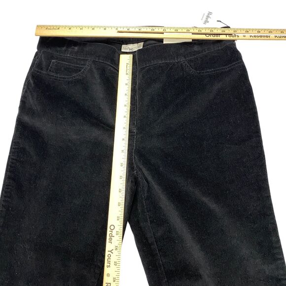 Rafaella Weekend Comfort Ankle Corduroy Pants Womens Size 16 Black $58.00 - Picture 9 of 15